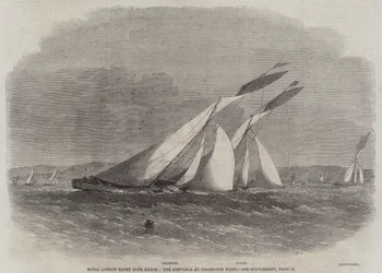 Royal London Yacht Club Match, der Kampf bei Coalhouse Point